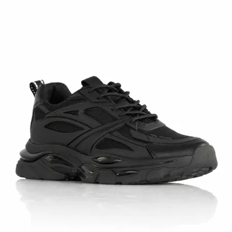 Versilia Elevating Sneakers Black +2.8''