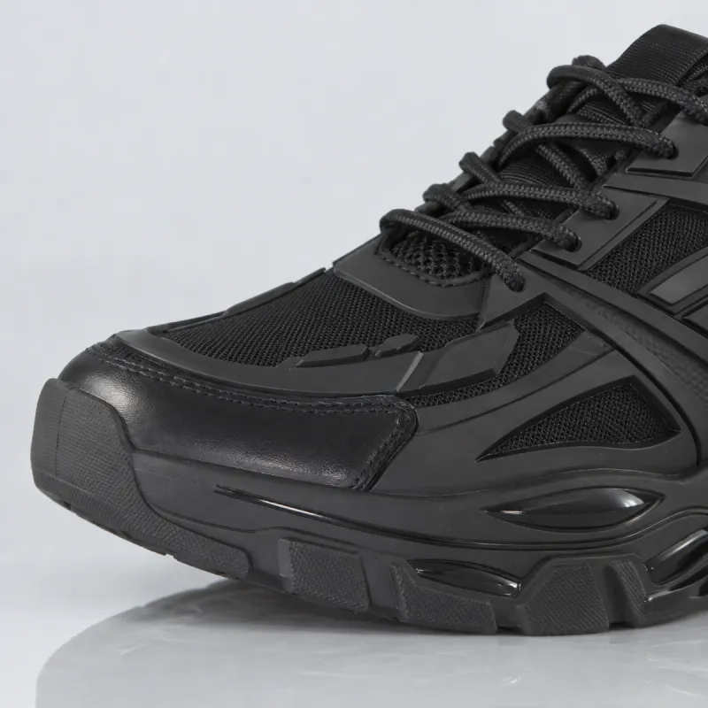 Versilia Elevating Sneakers Black +2.8''