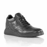 Sneaker wedge heel Men | Black +3.6'' | Mario Bertulli