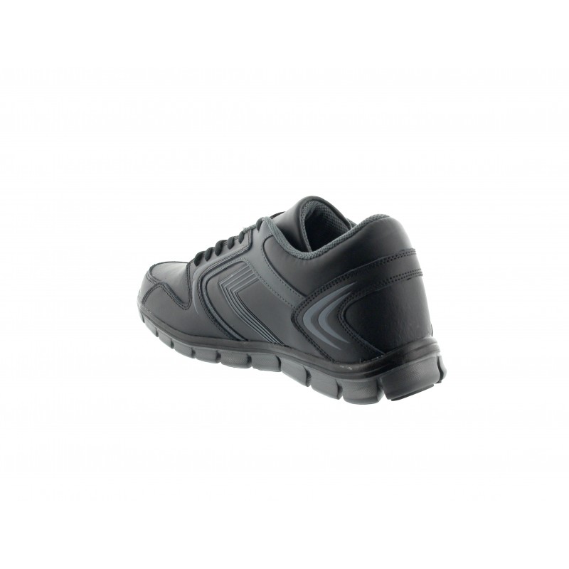 Height Increasing Sports Shoes Men - Black - Leather - +2.2'' / +5,5 CM - Sport - Mario Bertulli
