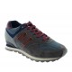 Elevator Sports Shoes Men - Dark gray - Nubuk / Fabric - +2.4'' / +6 CM - Vernante - Mario Bertulli