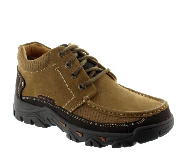 Elevator Derby Shoes Men - Brown - Nubuk - +2.2'' / +5,5 CM - Volpedo - Mario Bertulli