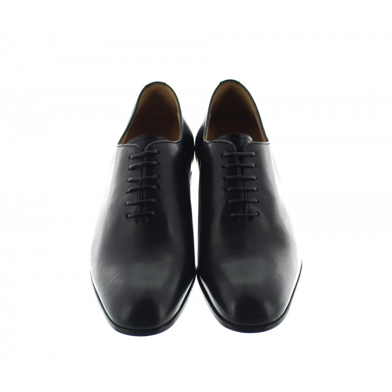 Oxford Shoes for Men - Black - Full grain calf leather - +2.4'' / +6 CM - Luxury - Mario Bertulli