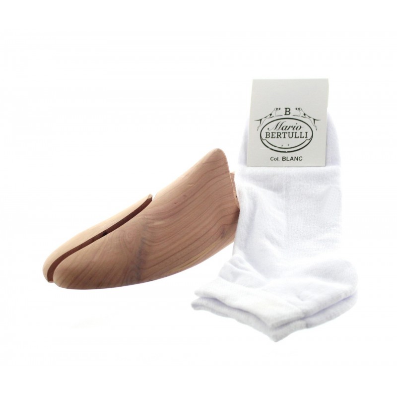 Sport socks white - Luxury Sports Socks from Mario Bertulli - specialist in height increasing shoes