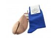 Blue Scottish lisle thread socks - Scottish Thread Socks from Mario Bertulli - specialist in height increasing shoes