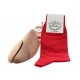 Red Scottish lisle thread socks - Scottish Thread Socks from Mario Bertulli - specialist in height increasing shoes