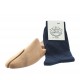 Blue cotton socks - Luxury Cotton Socks for Men from Mario Bertulli - specialist in height increasing shoes