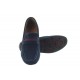 Height Increasing Loafer Shoes Men - Navy blue - Nubuk - +2.0'' / +5 CM - Sardegna - Mario Bertulli