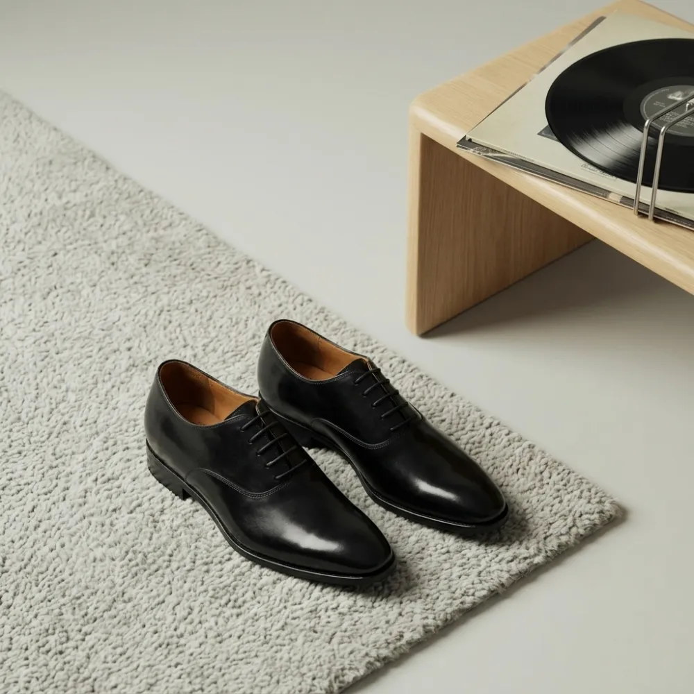 Elevating Shoes Melfi Black +3.0''