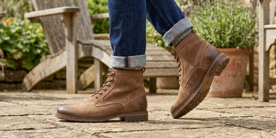 Alassio Height Increasing Boots Brown +9cm