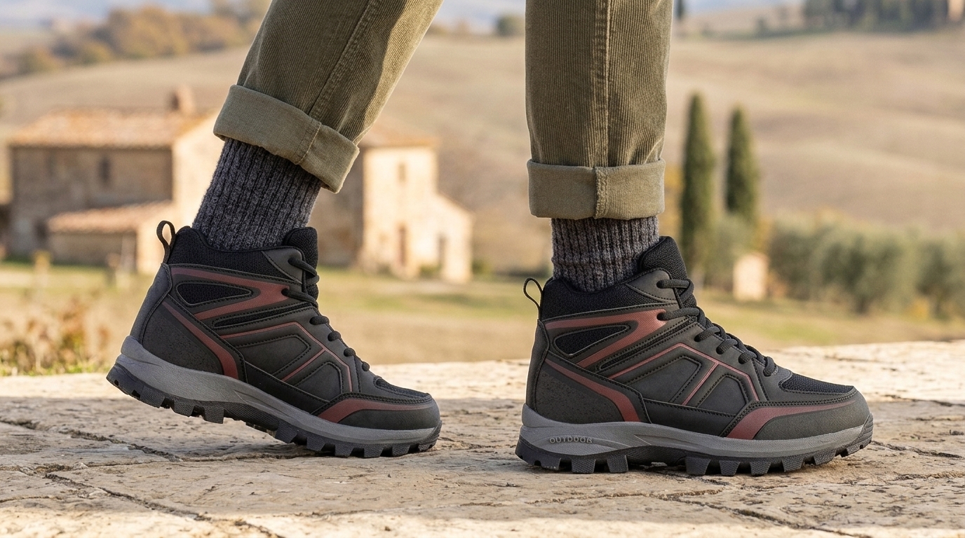 Volterra black lift sneakers +2.4"